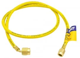 Yellow Jacket 27511 AAS-132 11' Yellow Auto Manifold Hose, R-134a