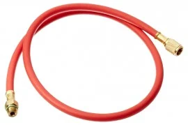 Yellow Jacket 27648 AAM-48 48" Red Auto Manifold Hose, R-134a