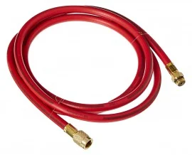 Yellow Jacket 27696 AAM-96 96" Red Auto Manifold Hose, R-134a