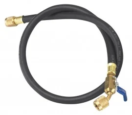 Yellow Jacket 29975 Plus II™ Heavy-Duty Hose with 1/4" ball valve fittings, 75'