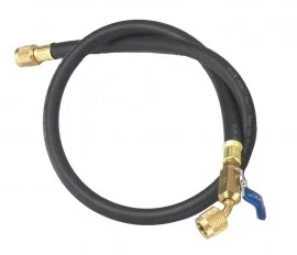 Yellow Jacket 29999 Plus II™ Heavy-Duty Hose with 1/4" ball valve fittings, 100'