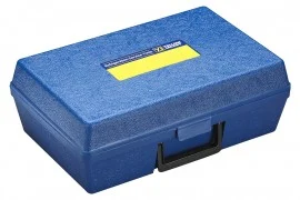 Yellow Jacket 40822 Large Manifold Case for brute and refrigeration system analyzer, blue