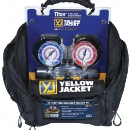 Yellow Jacket 41316 Series 41 Manifold Kit, R134A/404A/407C